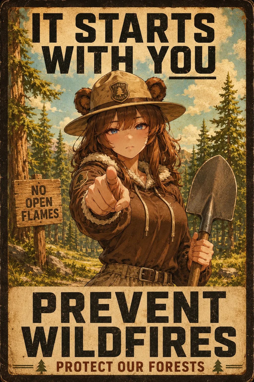 The New Smokey The Bear