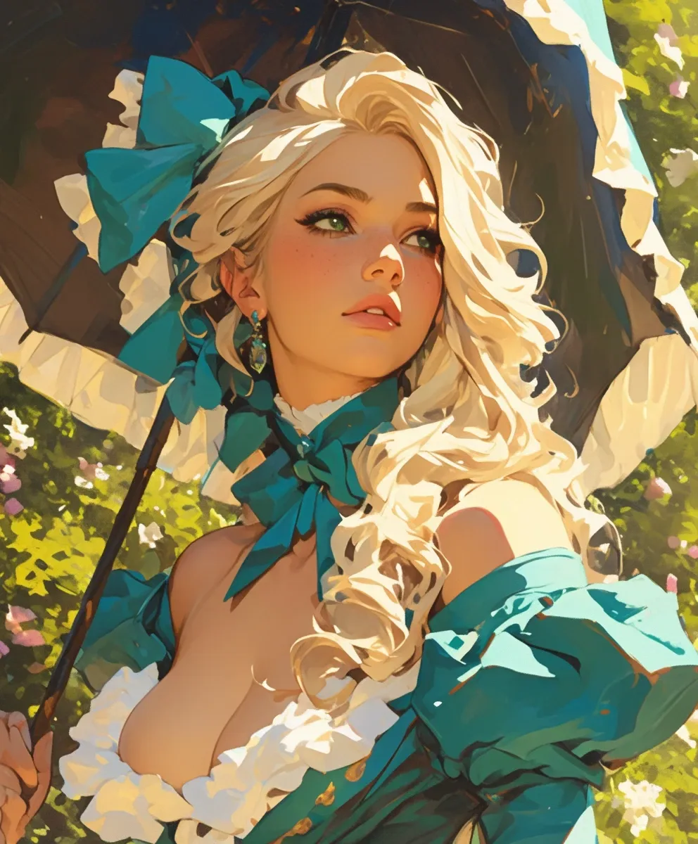 Budding Wallflower - Lillian Davenport