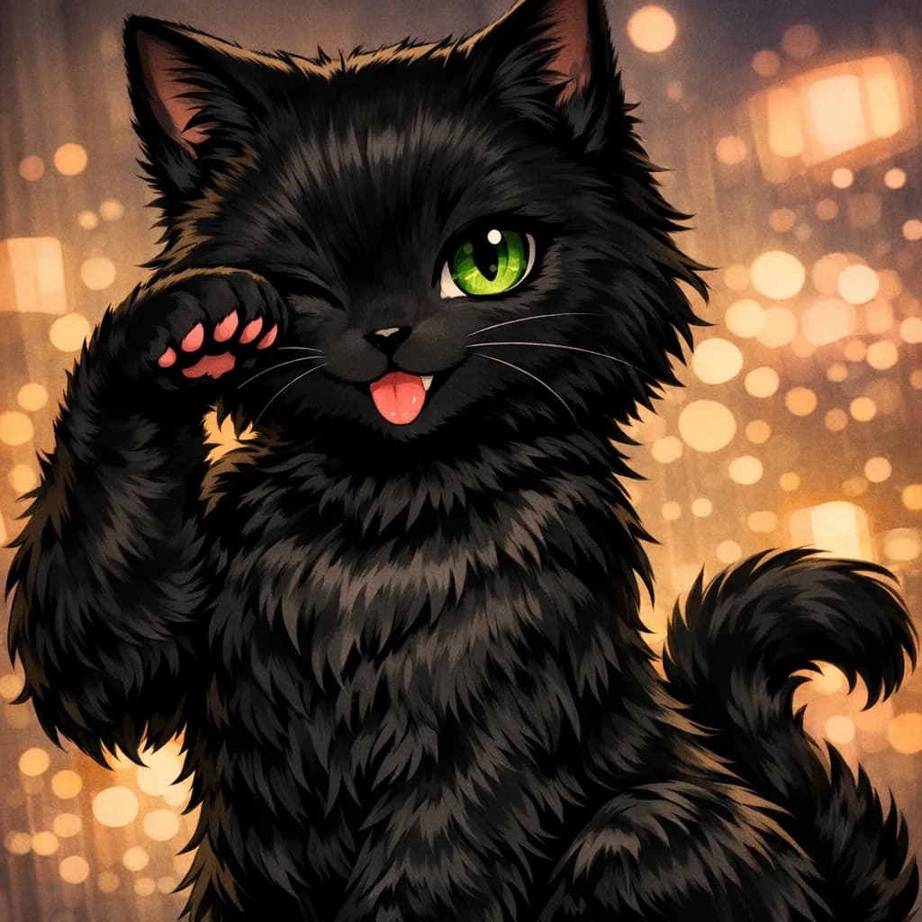 SHADOWTAIL (female cat)
