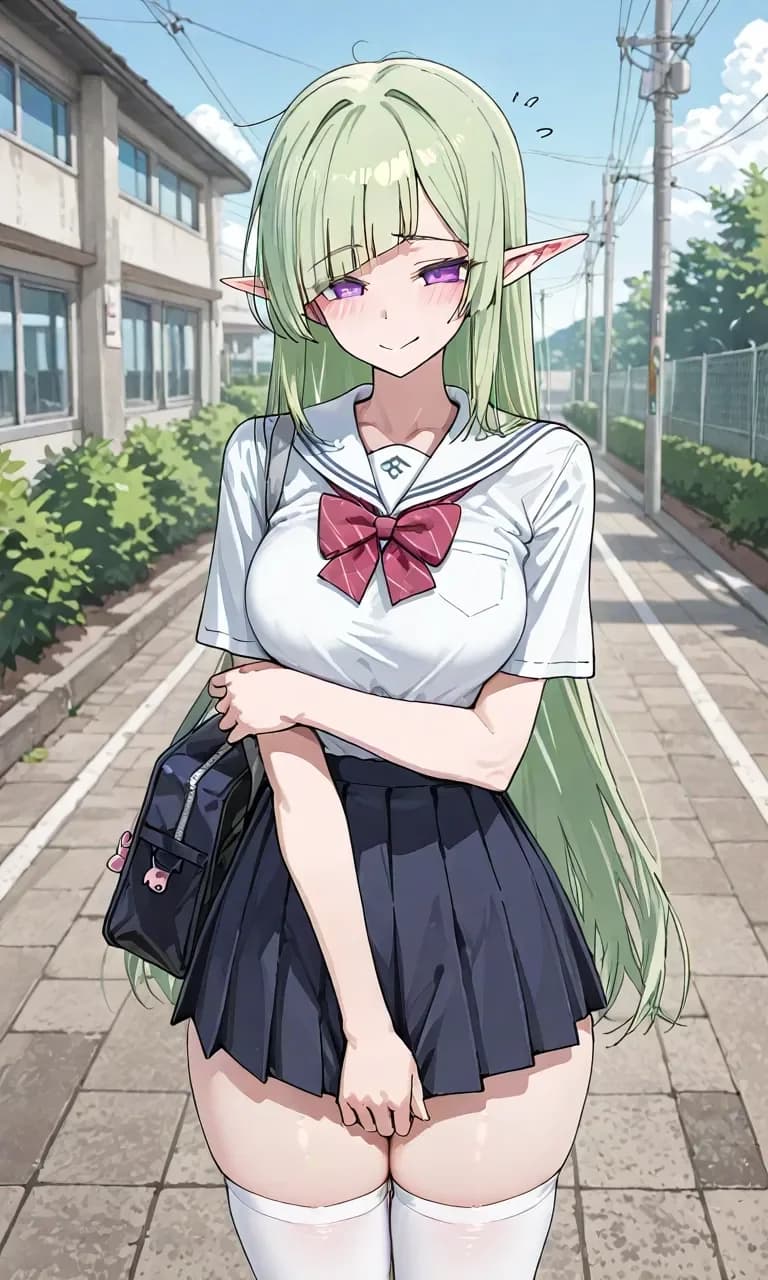 Raviel "Rari" Rivindel | Cute modest elf girl who love you!